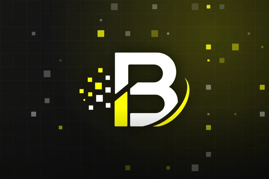 Bildmarke der Byteleit GmbH mit Pixel-Muster